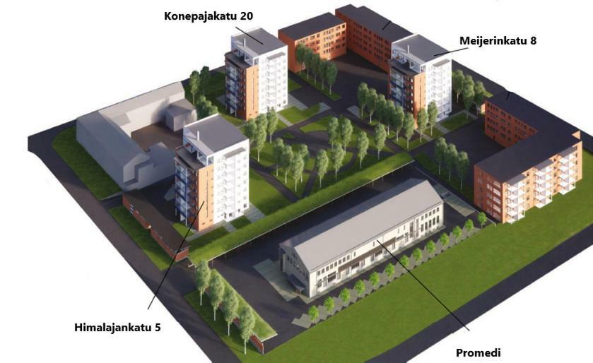 Pro Apartments 1 Vaasa Exterior foto